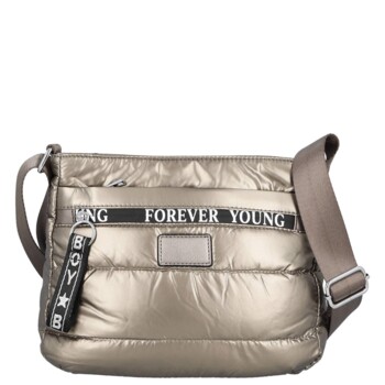 Dámská crossbody kabelka zlatá - Firenze Kornelie