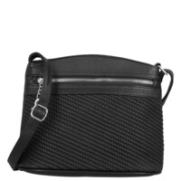 Dámská crossbody kabelka černá - Firenze Kora