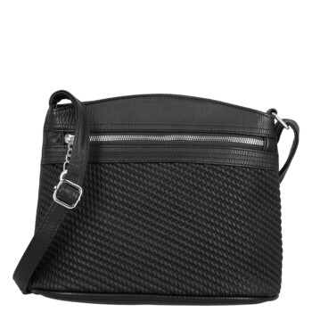 Dámská crossbody kabelka černá - Firenze Kora