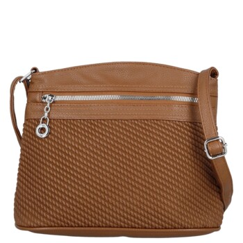 Dámská crossbody kabelka hnědá - Firenze Kora