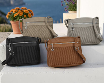 Dámská crossbody kabelka hnědá - Firenze Kora