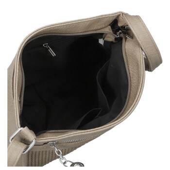 Dámská crossbody kabelka béžová - Firenze Kora