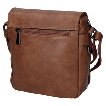 Pánská crossbody taška hnědá - Coveri Manuil