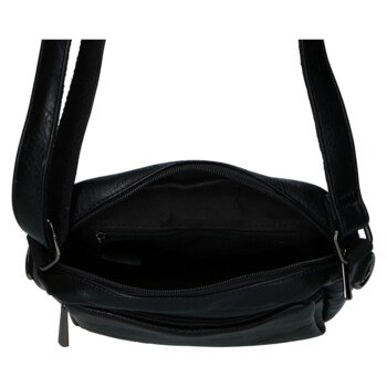Pánská crossbody taška černá - Coveri Manuil
