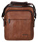Pánská crossbody taška hnědá - Coveri Kyril