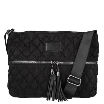 Dámská crossbody kabelka černá - Firenze Nellisa