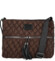 Dámská crossbody kabelka coffee - Firenze Nellisa