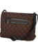 Dámská crossbody kabelka coffee - Firenze Nellisa