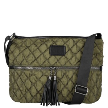 Dámská crossbody kabelka zelená - Firenze Nellisa