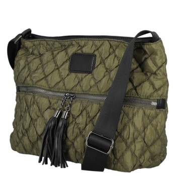 Dámská crossbody kabelka zelená - Firenze Nellisa