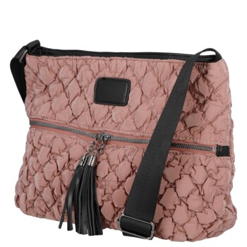 Dámská crossbody kabelka růžová - Firenze Nellisa