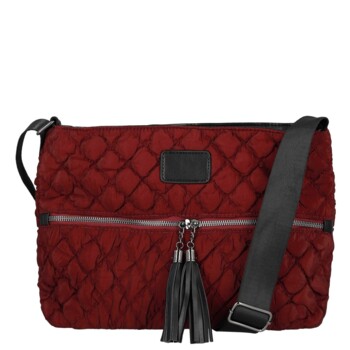 Dámská crossbody kabelka vínová - Firenze Nellisa