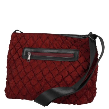 Dámská crossbody kabelka vínová - Firenze Nellisa
