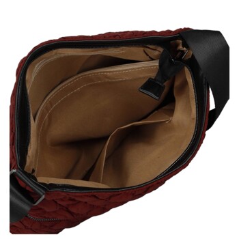 Dámská crossbody kabelka vínová - Firenze Nellisa