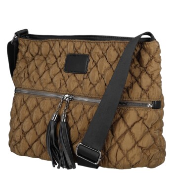 Dámská crossbody kabelka hnědá - Firenze Nellisa