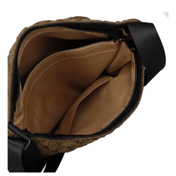 Dámská crossbody kabelka hnědá - Firenze Nellisa