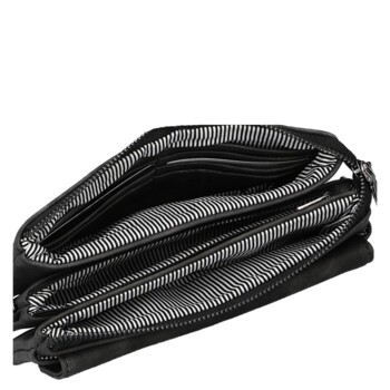 Dámská crossbody kabelka černá - MaxFly Oktavie