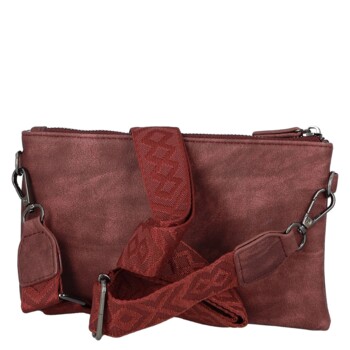 Dámská crossbody kabelka vínová - MaxFly Essia