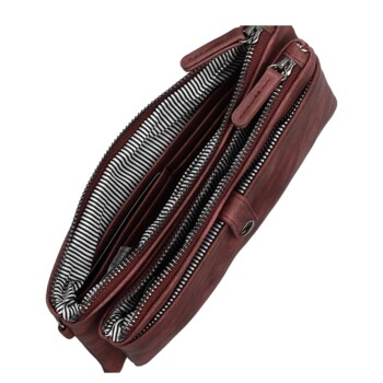 Dámská crossbody kabelka vínová - MaxFly Essia