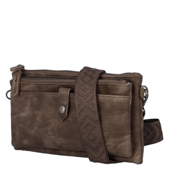 Dámská crossbody kabelka coffee - MaxFly Essia