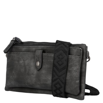 Dámská crossbody kabelka černá - MaxFly Essia