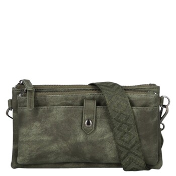 Dámská crossbody kabelka zelená - MaxFly Essia