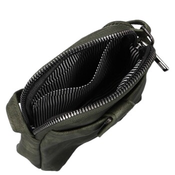 Dámská crossbody kabelka tmavě zelená - MaxFly Jamie