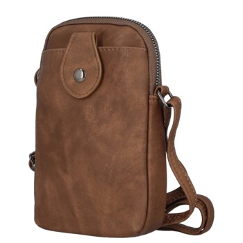 Dámská crossbody kabelka hnědá - MaxFly Jamie