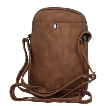 Dámská crossbody kabelka hnědá - MaxFly Jamie