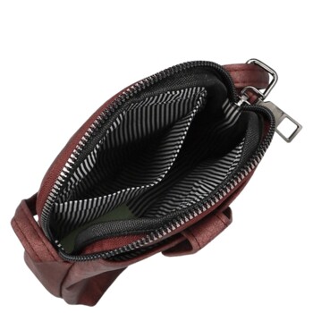 Dámská crossbody kabelka vínová - MaxFly Jamie