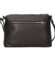 Dámská kožená crossbody kabelka coffee - Delami Vera Pelle Bandit