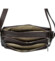 Dámská kožená crossbody kabelka coffee - Delami Vera Pelle Bandit