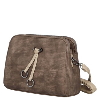 Dámská crossbody kabelka coffee - MaxFly Nenet
