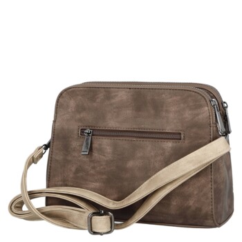 Dámská crossbody kabelka coffee - MaxFly Nenet