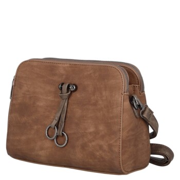 Dámská crossbody kabelka hnědá - MaxFly Nenet