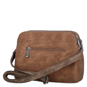 Dámská crossbody kabelka hnědá - MaxFly Nenet