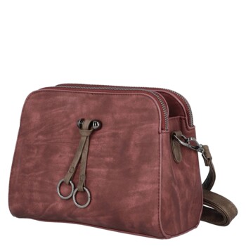 Dámská crossbody kabelka vínová - MaxFly Nenet