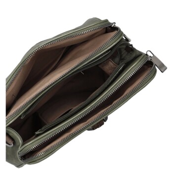 Dámská crossbody kabelka zelená - MaxFly Nenet