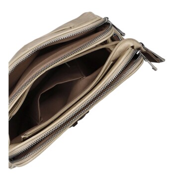 Dámská crossbody kabelka krémová - MaxFly Nenet