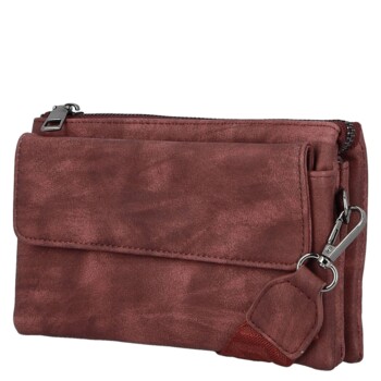 Dámská crossbody kabelka vínová - MaxFly Oktavie