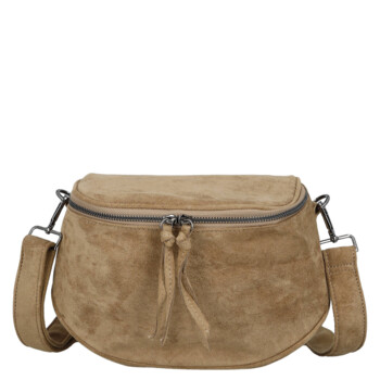 Dámská ledvinka béžová - Paolo Bags Daisy