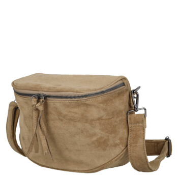 Dámská ledvinka béžová - Paolo Bags Daisy