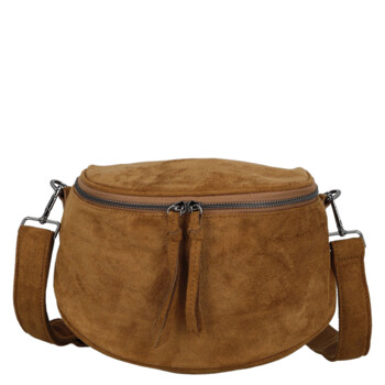 Dámská ledvinka hnědá - Paolo Bags Daisy