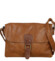 Dámská crossbody kabelka hnědá - Paolo bags Vaiana