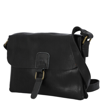 Dámská crossbody kabelka černá - Paolo bags Vaiana