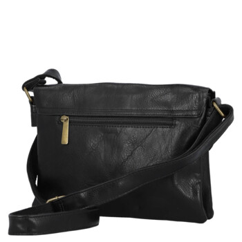 Dámská crossbody kabelka černá - Paolo bags Vaiana