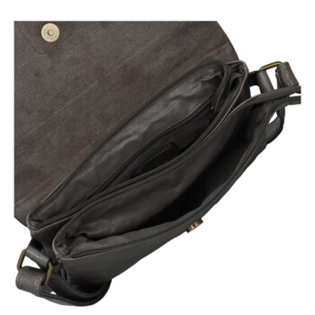 Dámská crossbody kabelka šedá - Paolo bags Vaiana