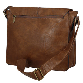 Dámská crossbody kabelka hnědá - Paolo Bags Lois
