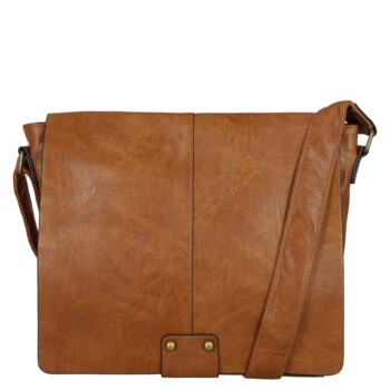 Dámská crossbody kabelka camel - Paolo Bags Lois