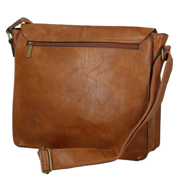 Dámská crossbody kabelka camel - Paolo Bags Lois